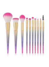 Juego de 10 pinceles de maquillaje Fantasy Set Professional